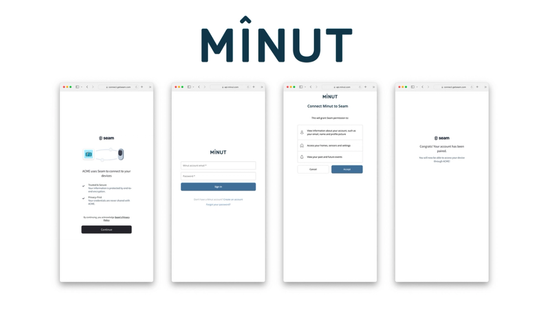 Minute auth flow