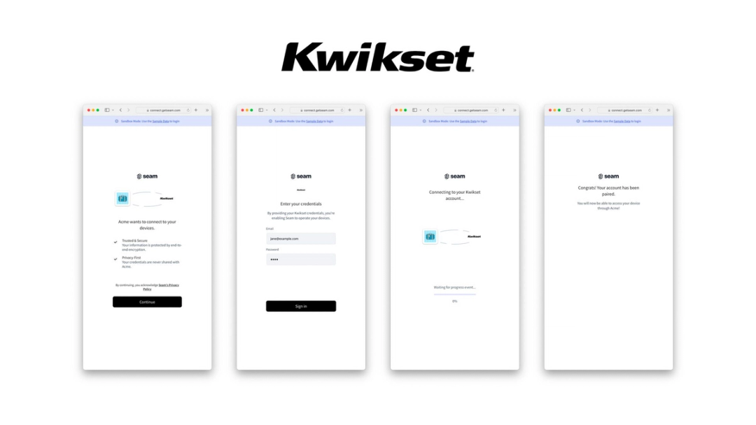Kwikset auth flow