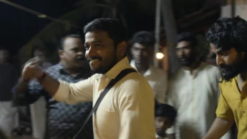 Basil Joseph in a frame from the official Ponman trailer by Jyothish Shankar