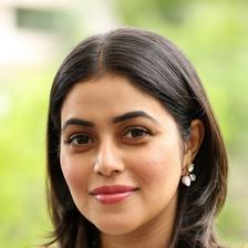 Shamna Kasim smiling, portrait