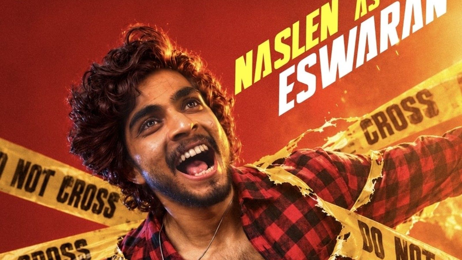 Naslen as Eswaran in the Scene first-look poster