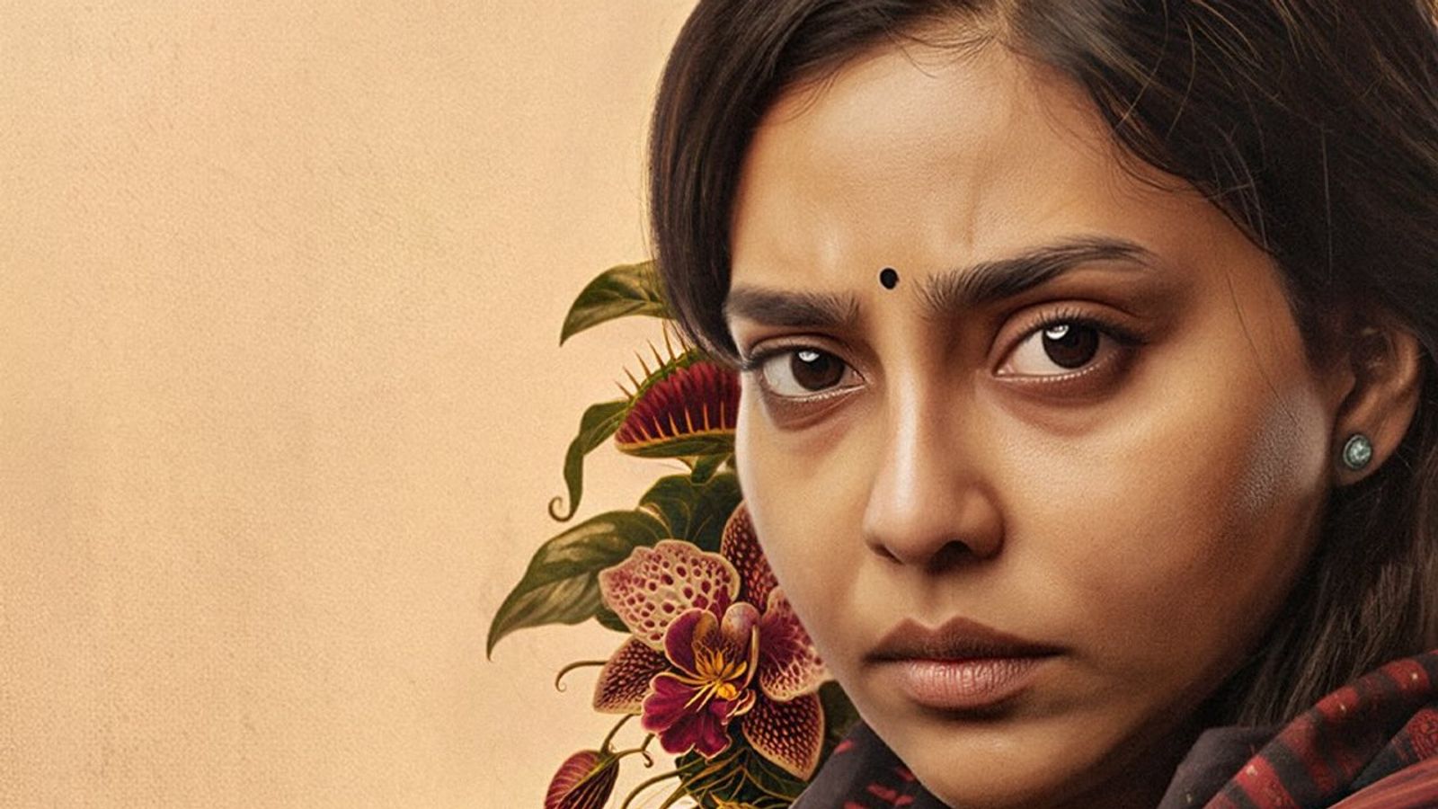 Aishwarya Lekshmi in the official Aasha artwork released by Malayalam Zee5