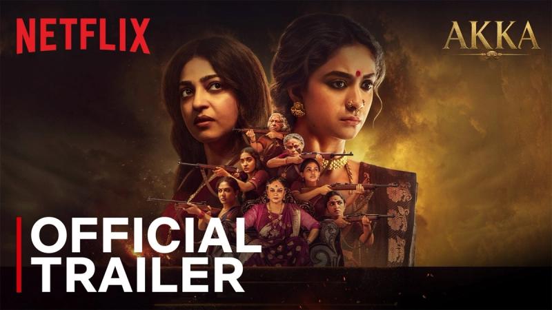 Keerthy Suresh and Radhika Apte on the Akka official trailer thumbnail