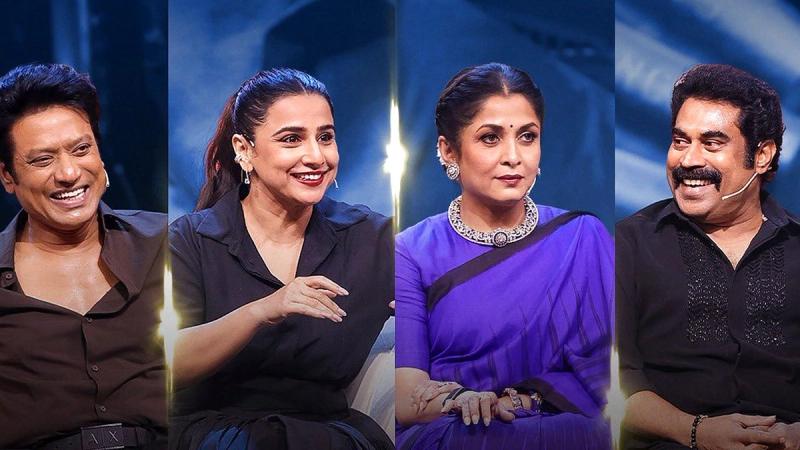 SJ Suryah, Vidya Balan, Ramya Krishnan and Suraj Venjaramoodu at the Jailer 2 Super Show