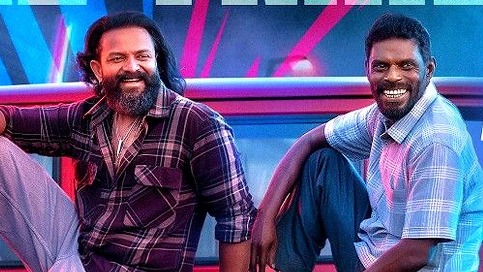 Jayasurya and Vinayakan in a still from the Titans official trailer