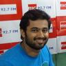 Unni Mukundan at a radio station event in Thiruvananthapuram