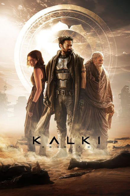 Kalki 2898 AD (2024) official poster with Prabhas