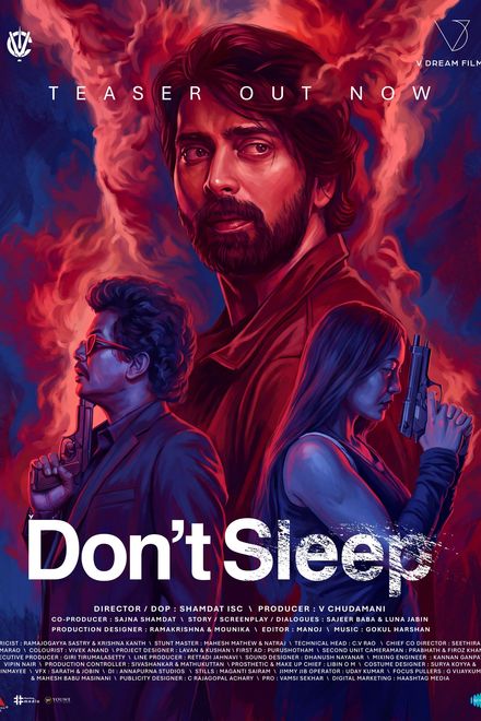 Don't Sleep poster featuring Indhra Ram