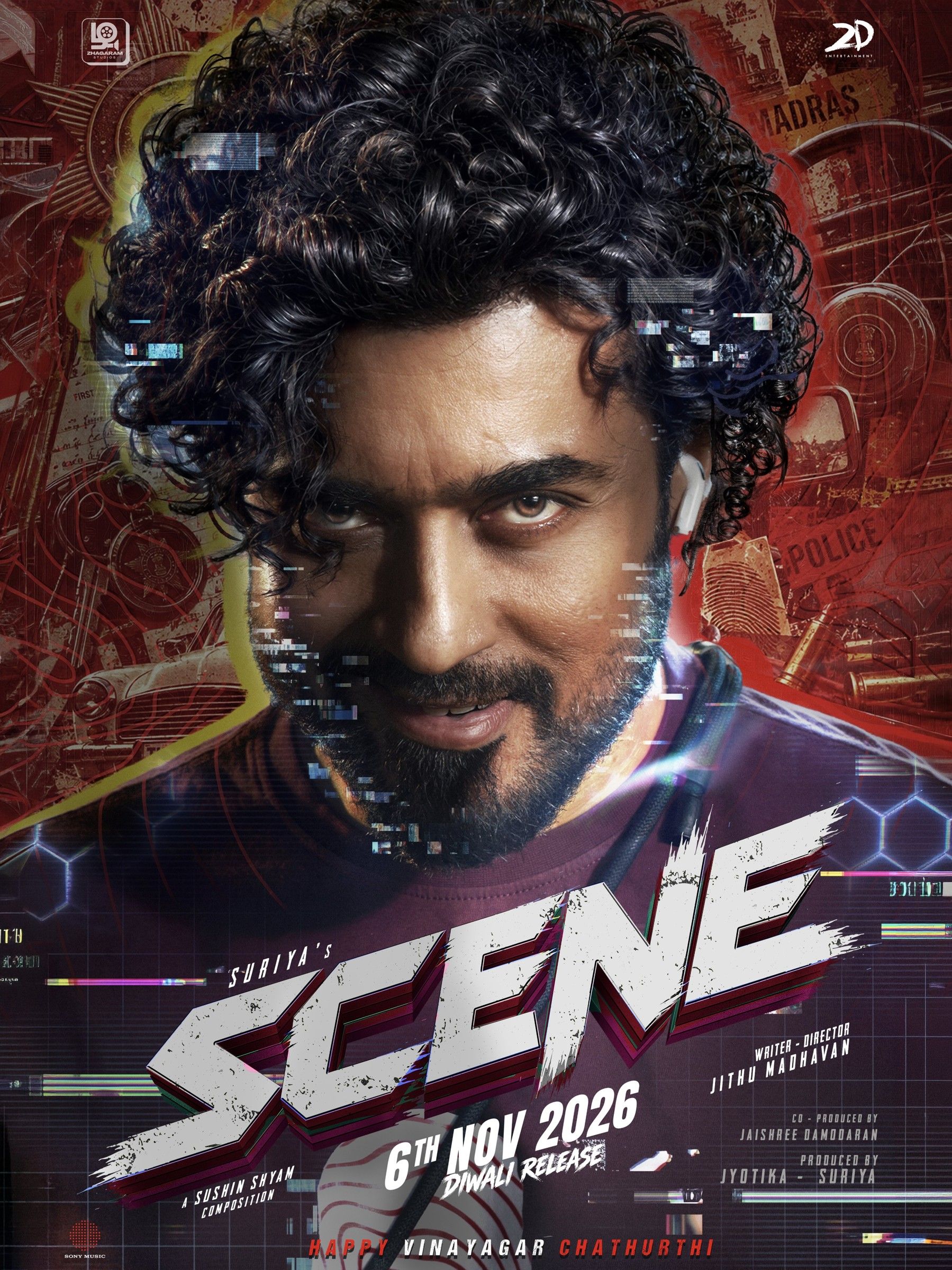 Scene poster featuring Suriya