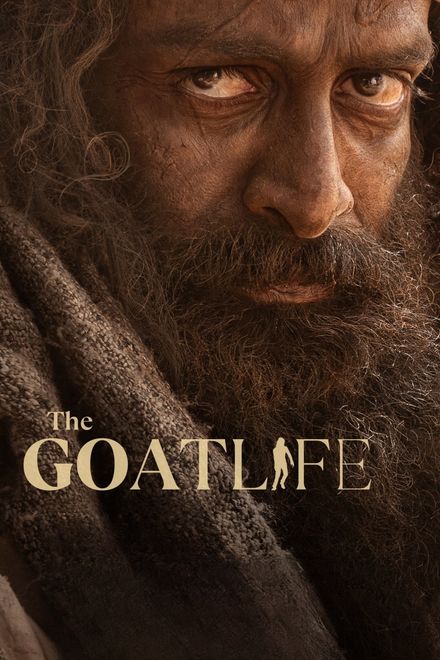 Aadujeevitham - The Goat Life (2024) official poster with Prithviraj Sukumaran