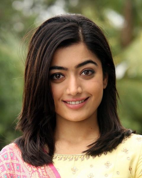 Rashmika Mandanna front-facing portrait