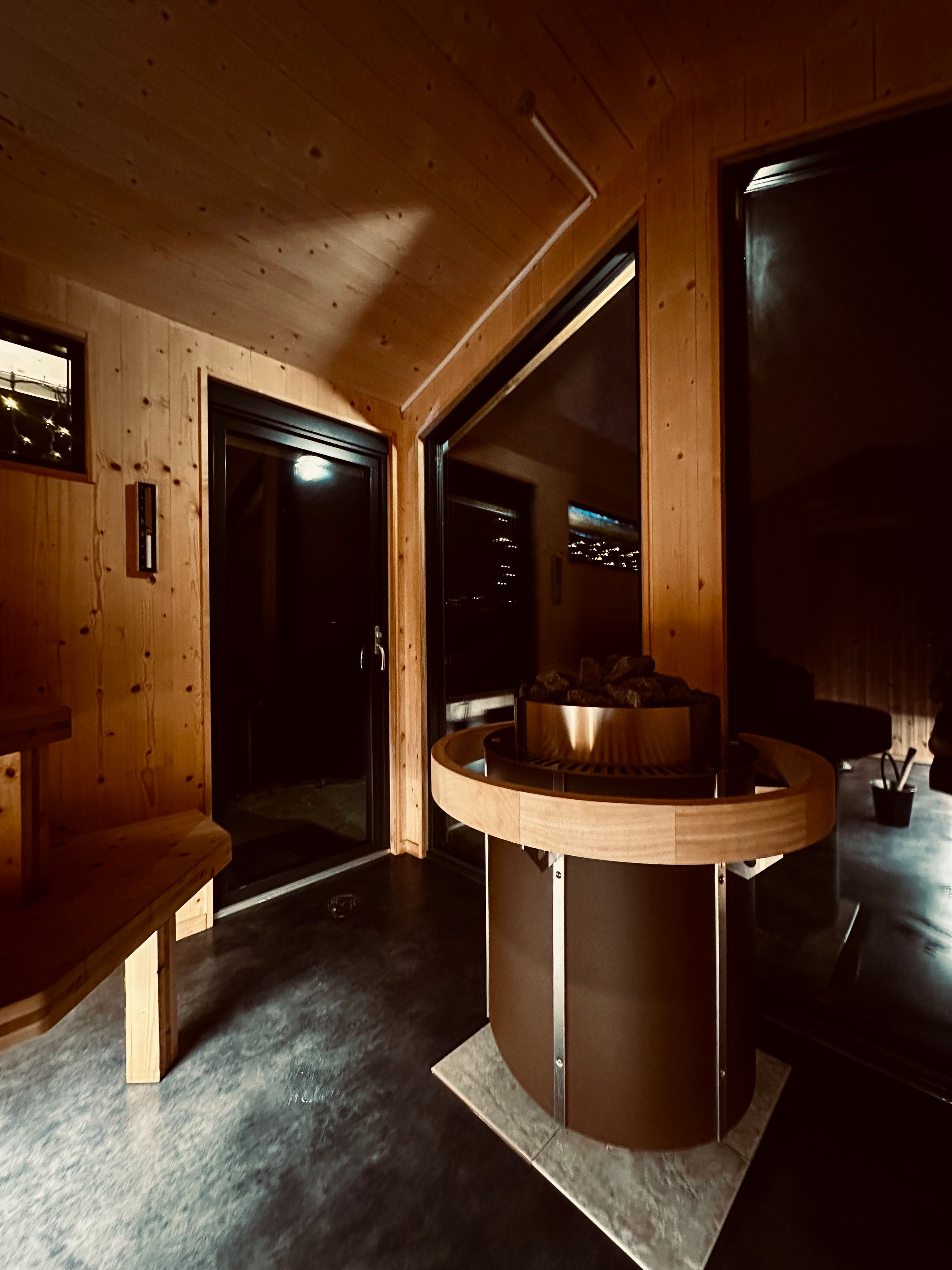 Winter sauna