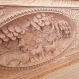 Góc nhìn thứ hai của bộ trường kỷ gỗ hương đá vân thửa Đồ Gỗ Trọng Hiếu.