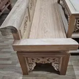 Góc chụp thứ 5 trường kỷ gỗ gụ Lào Đồ Gỗ Trọng Hiếu, chi tiết hoàn thiện tinh xảo.