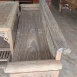 Ván tựa trường kỷ gỗ lim dày 2.5cm đục chạm tinh xảo
