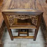 chân ghế trường kỷ gỗ gụ quảng bình kiểu 10 chỉ vững chãi