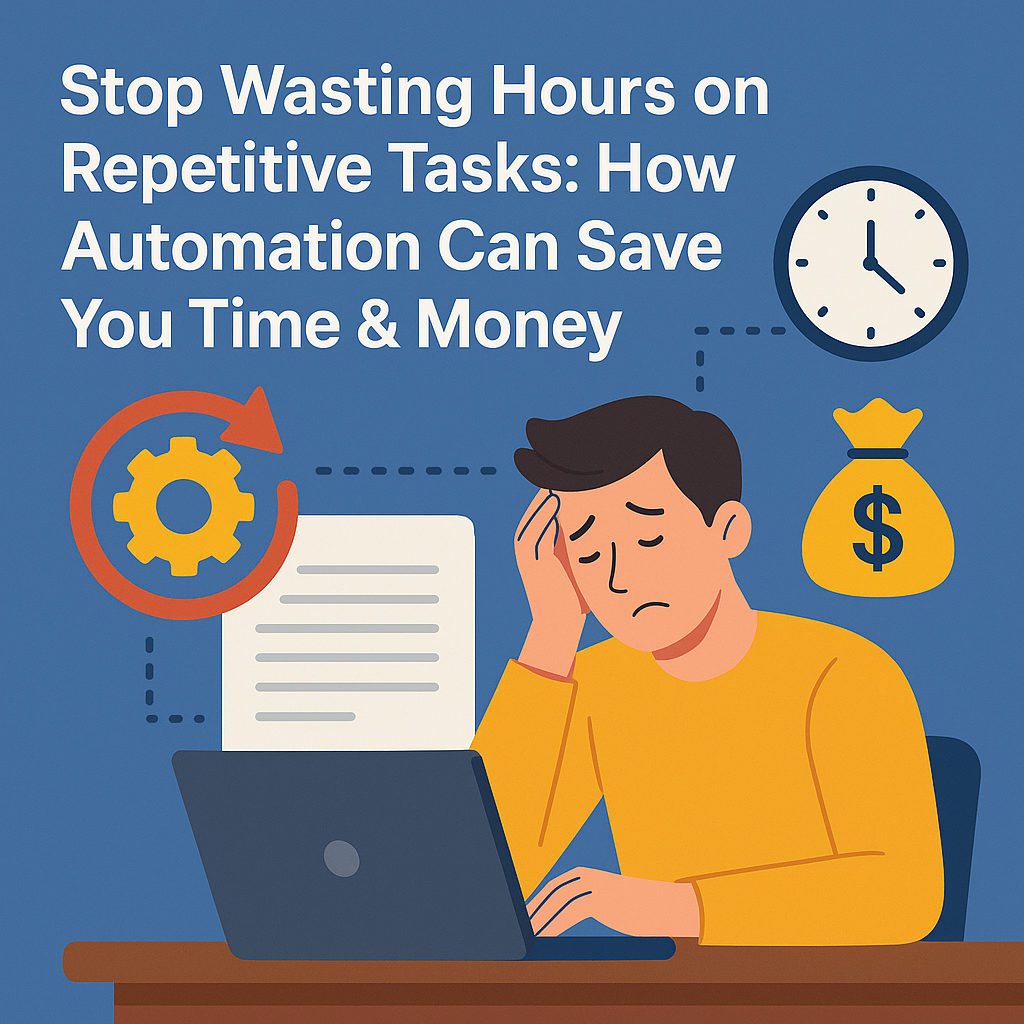 Stop Wasting Hours on Repetitive Tasks: How Automation Can Save You Time & Money