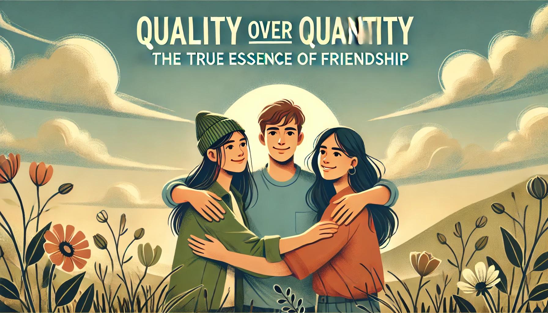 Quality Over Quantity: The True Essence of Friendship