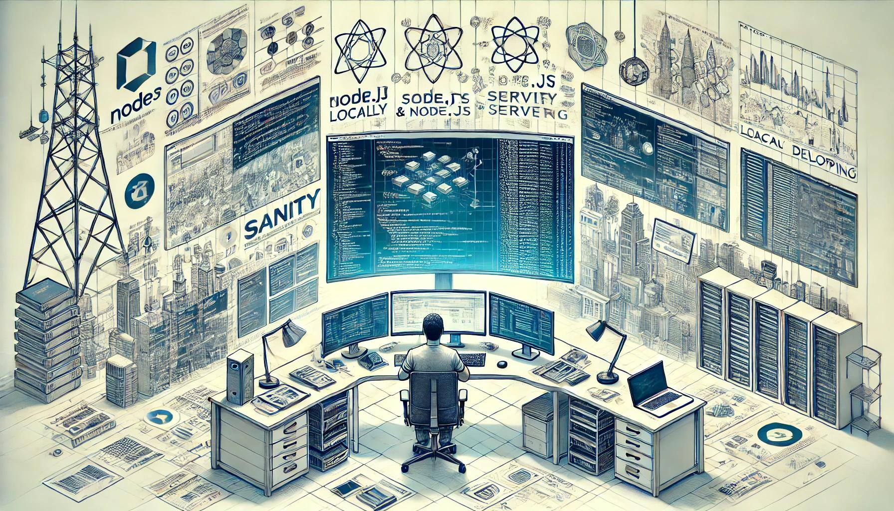 How to Host a Sanity and Node.js Server Locally for Easy Development