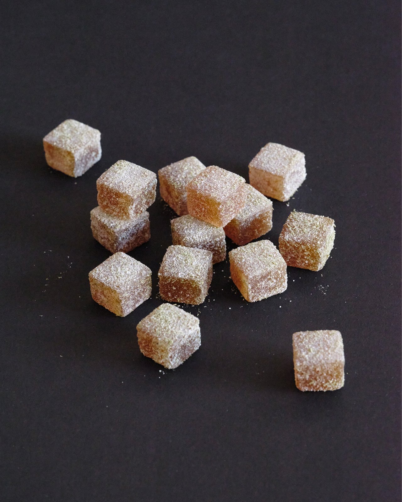 Almost Wasted delights on black background.