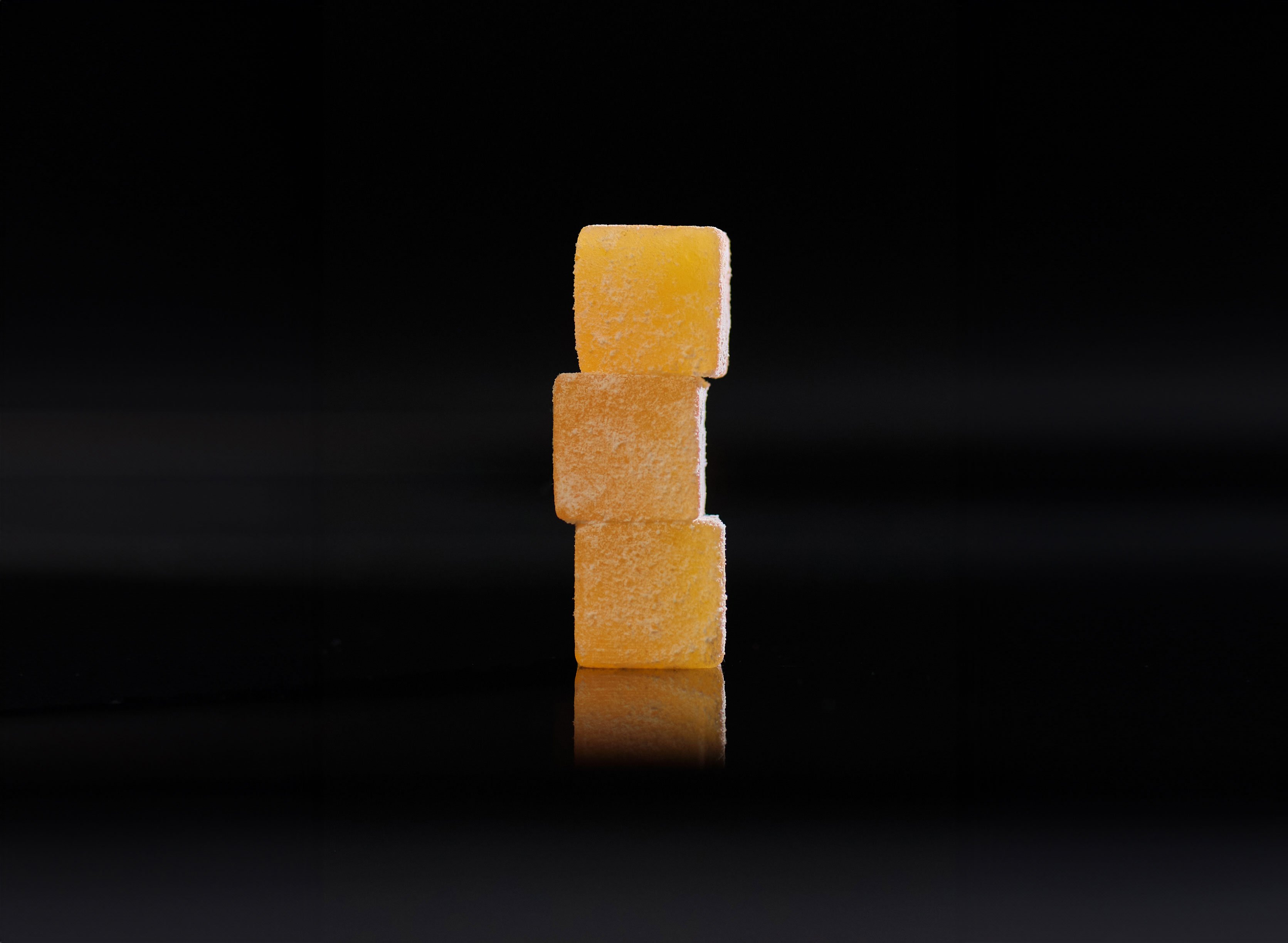 Stack of Citrus Indica Rose Delights edibles 