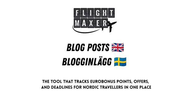 EuroBonus-konto för barn: Ska de ha eget? Vad gäller och hur samlar man? (SE)