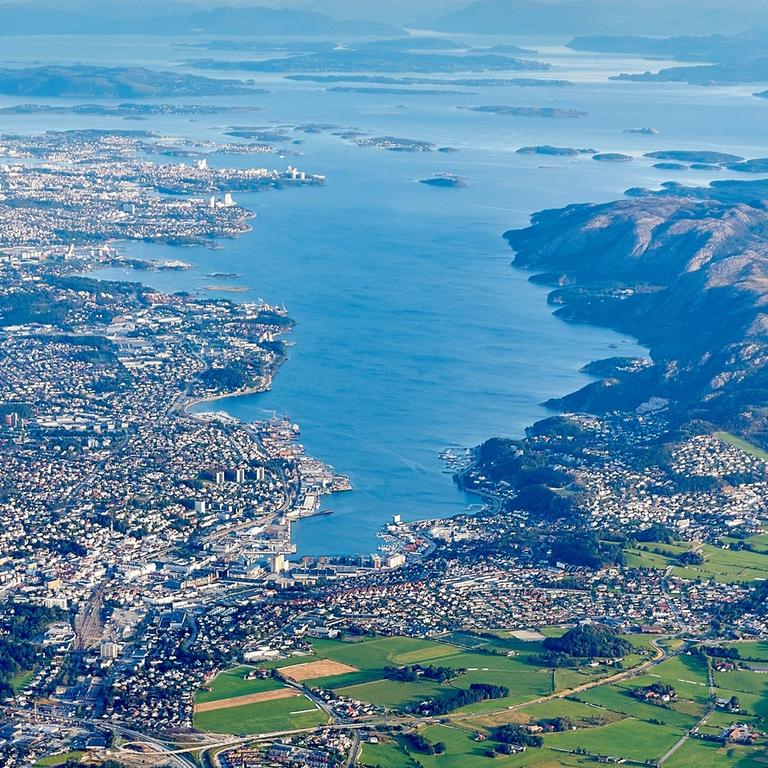 Aerial photo of Stavanger
