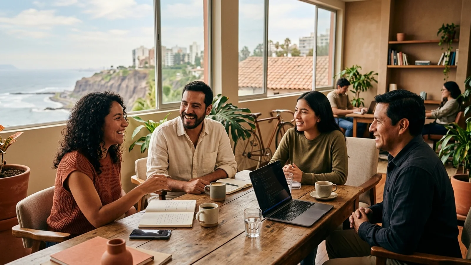 Imagen editorial: Trabajo en equipo no es estar en el mismo Slack