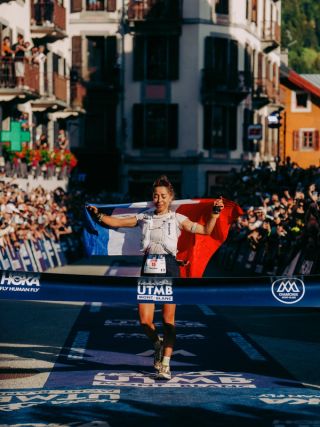 Blandine victoire UTMB 