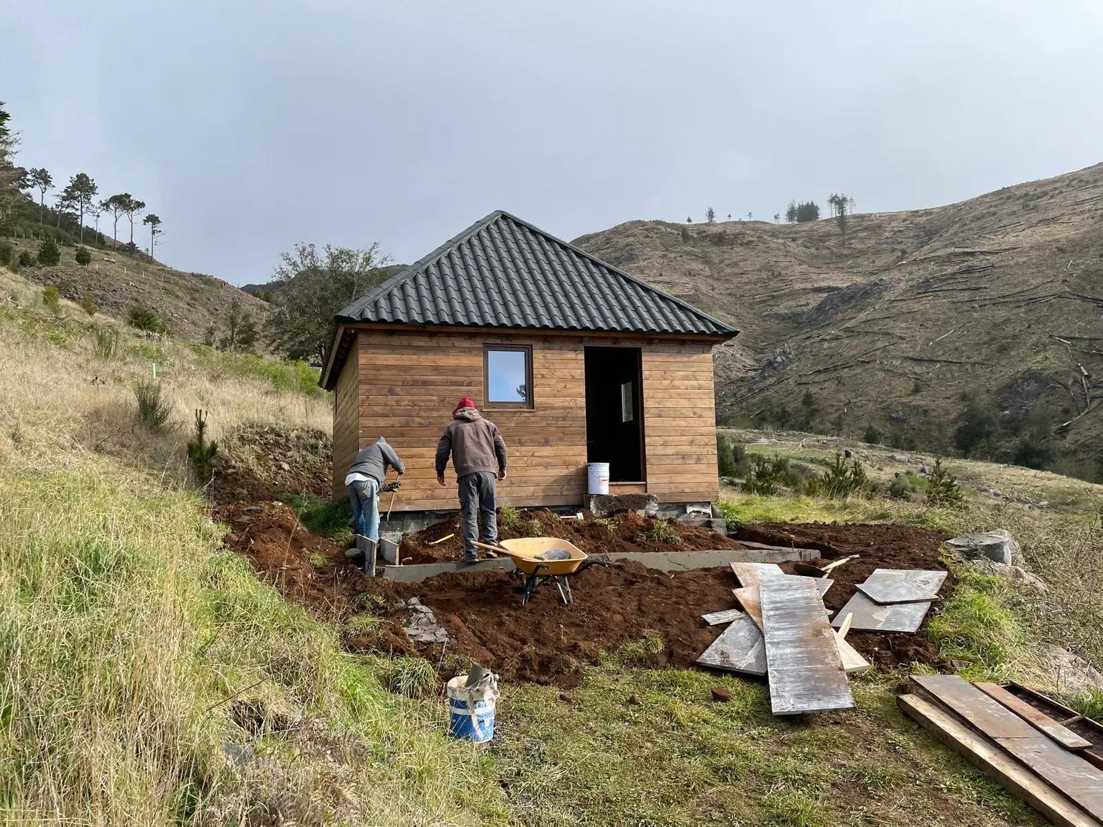 Prefabricated houses for local accommodation