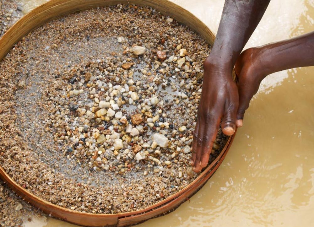Diamond mining