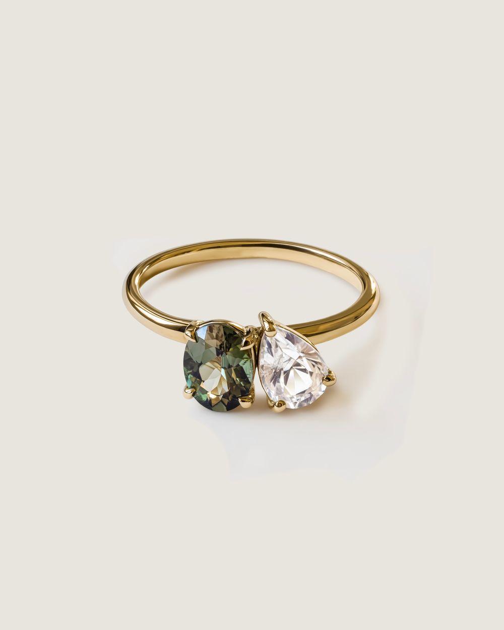 Custom ring tourmaline
