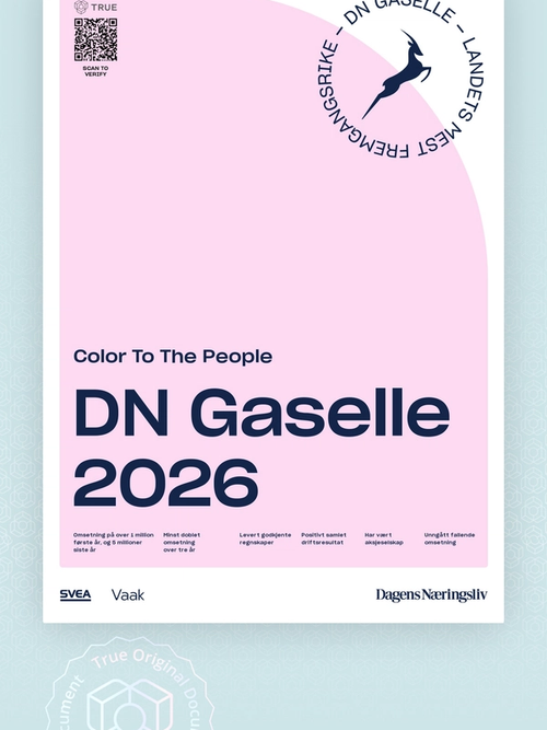 Ni år, tre ganger gaselle