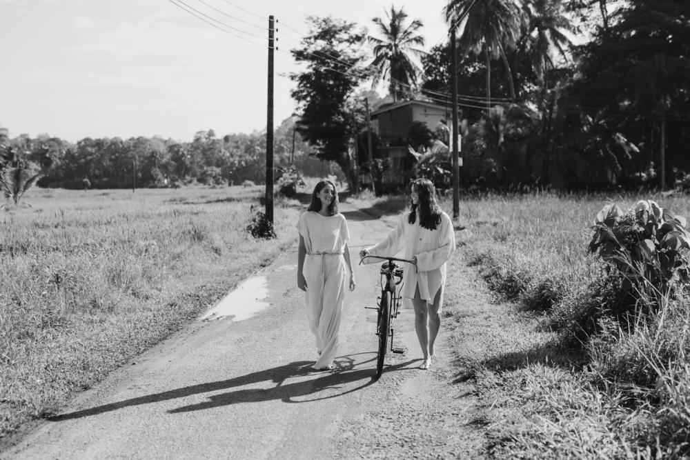 Two girls in Sri Lanka