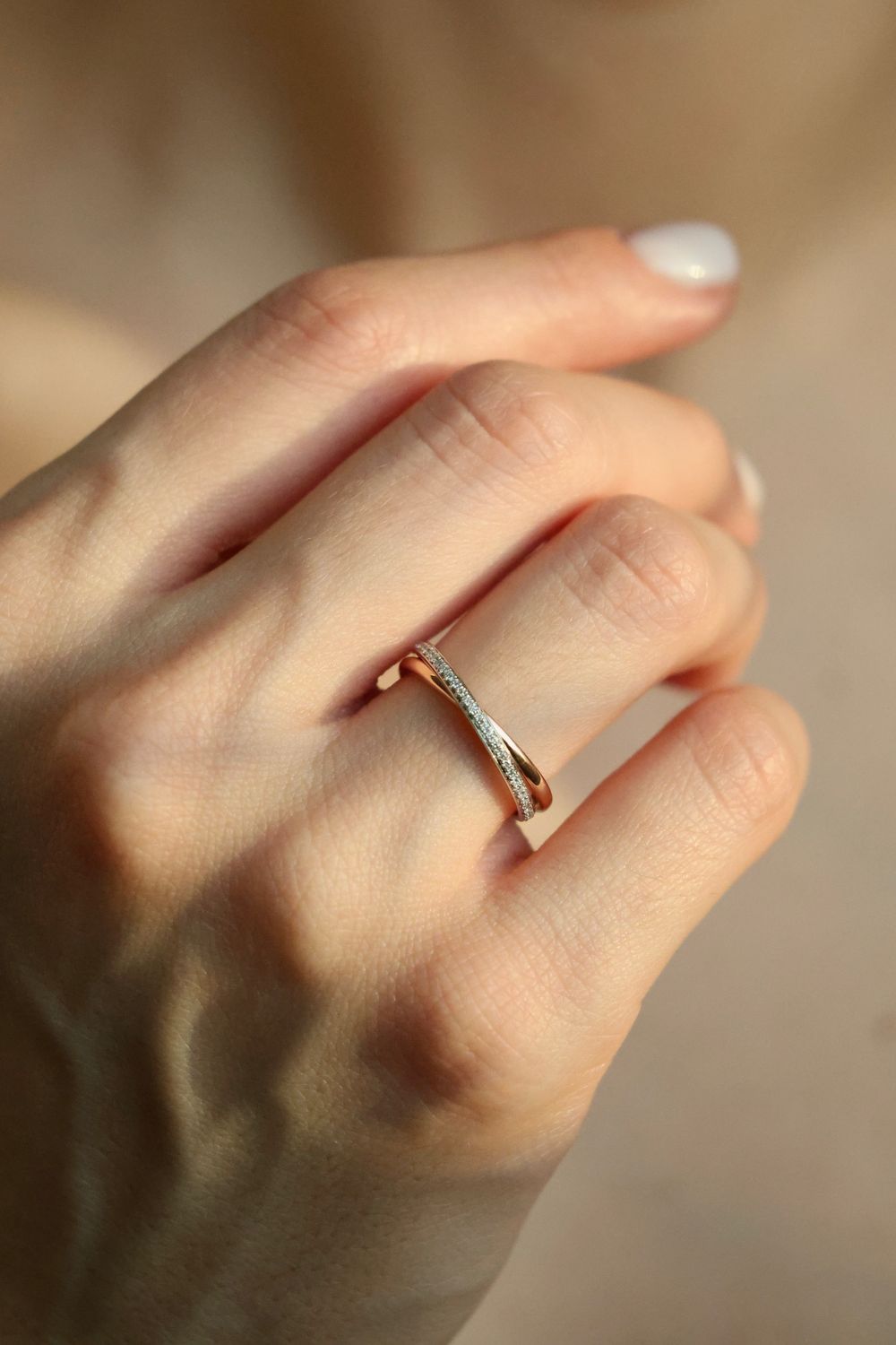 Wedding Band - Mixed metalls