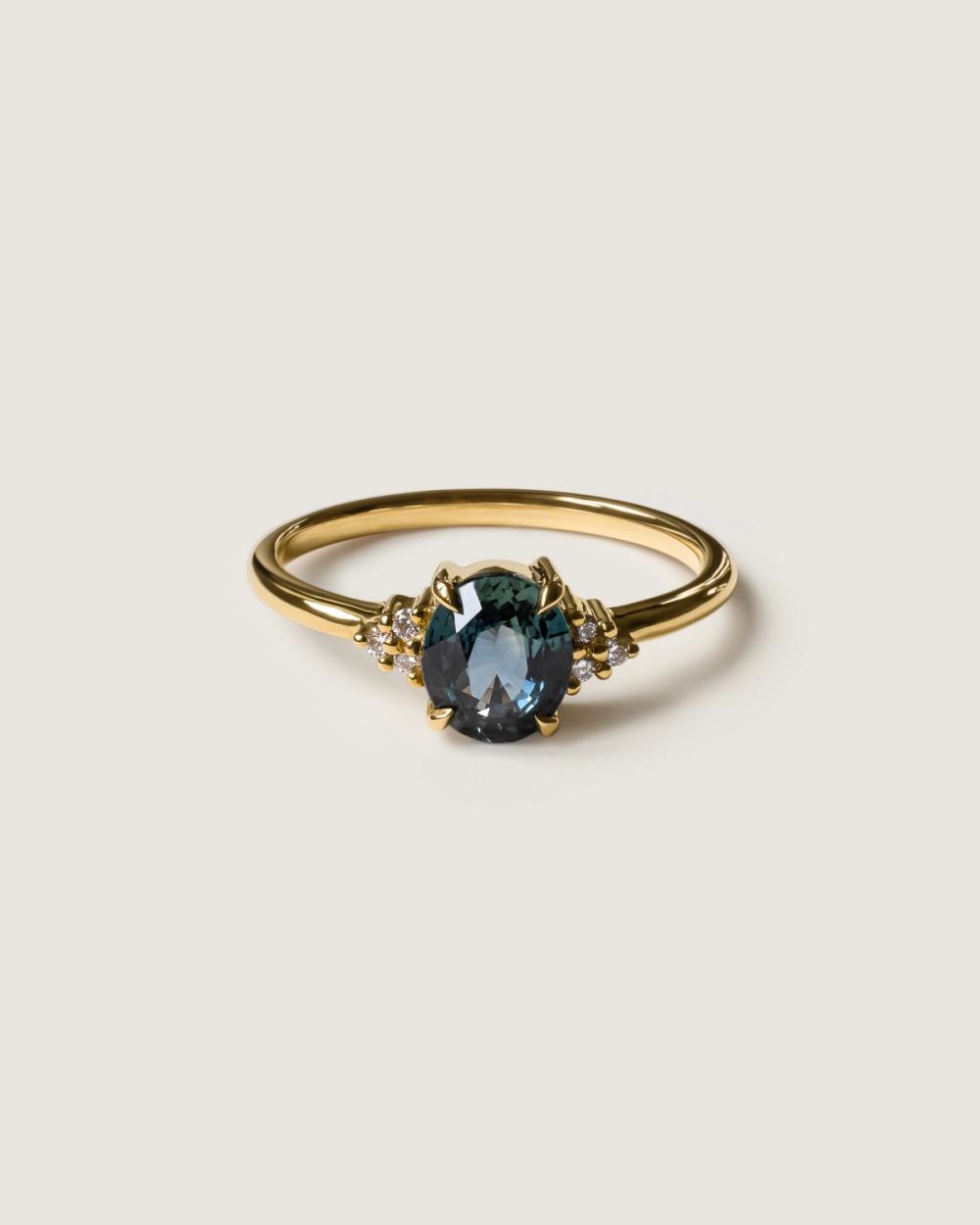 Nangi Sapphire Engagement Rings like the royals