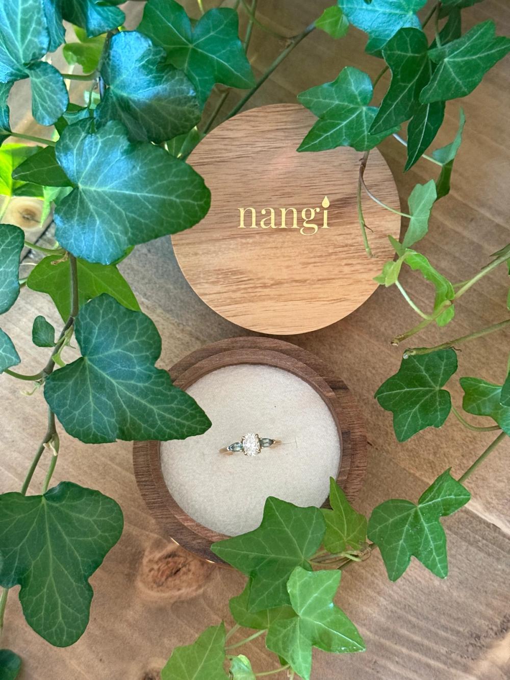 Custom Engagement Ring from Nangi Fine Jewelry