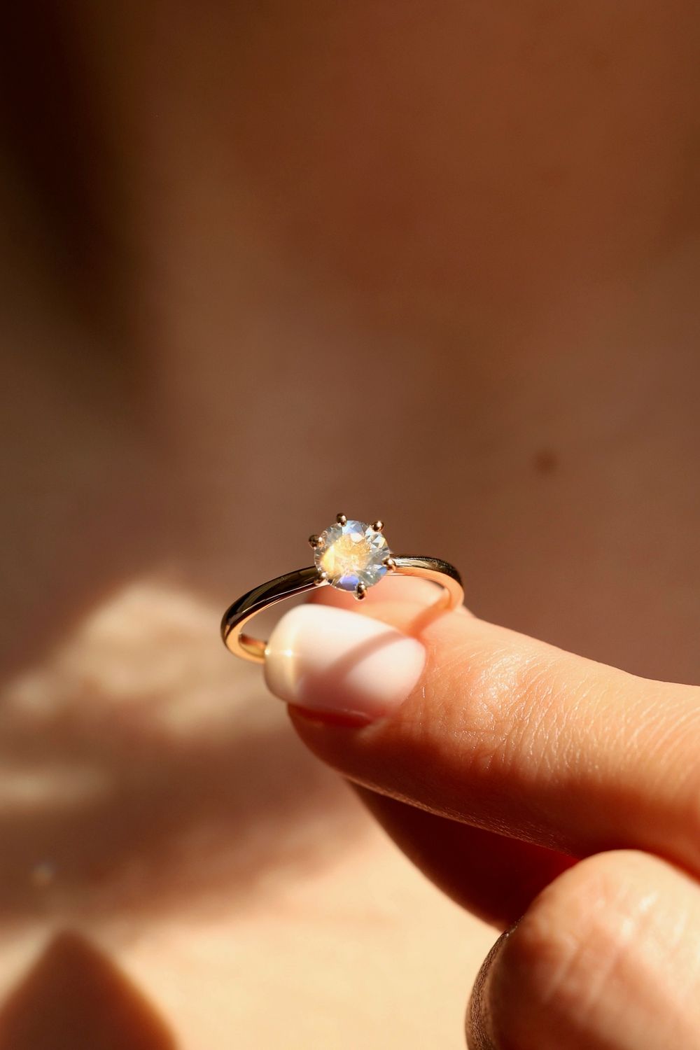 Moonstone ring