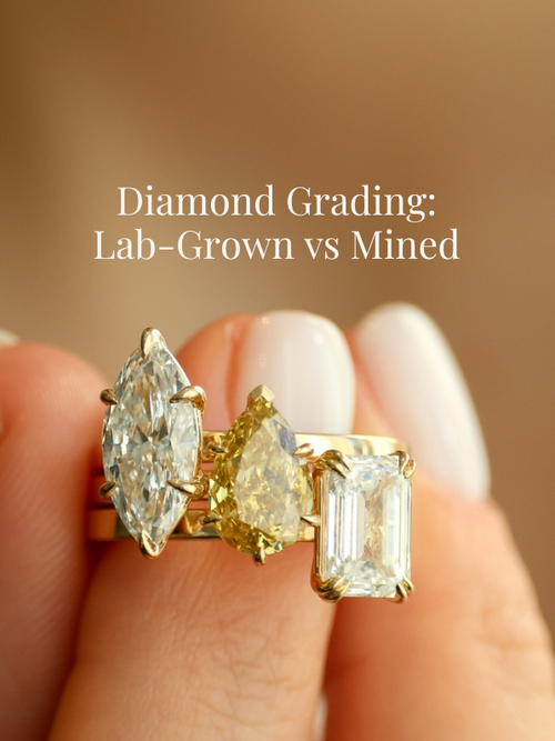 How Lab-Grown and Mined Diamonds Are Graded