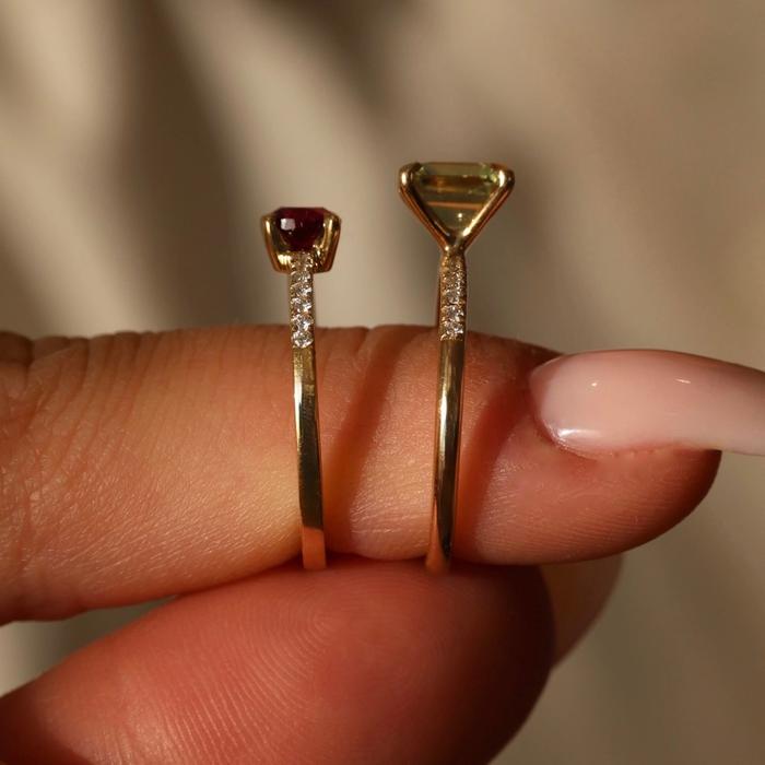 Pros & Cons of High Set vs. Low Set Rings Nangi Fine Jewelry