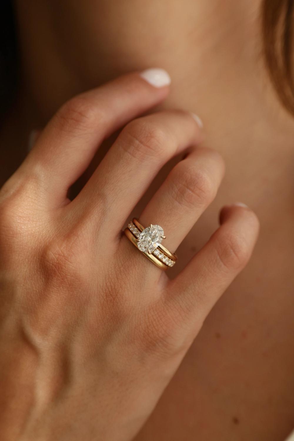 lab-diamond engagement ring 2.00 ct