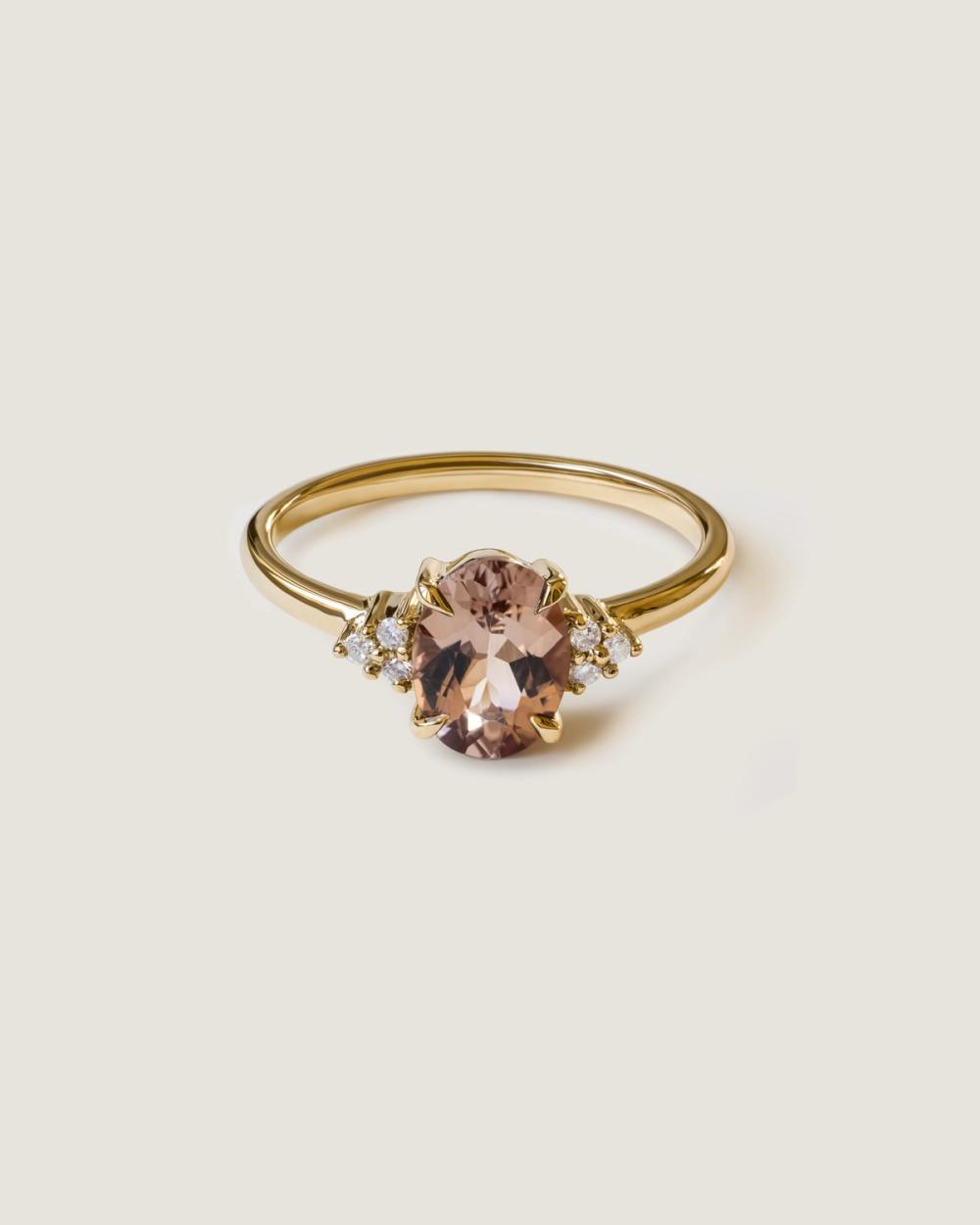 Tourmaline Engagement Ring Nangi