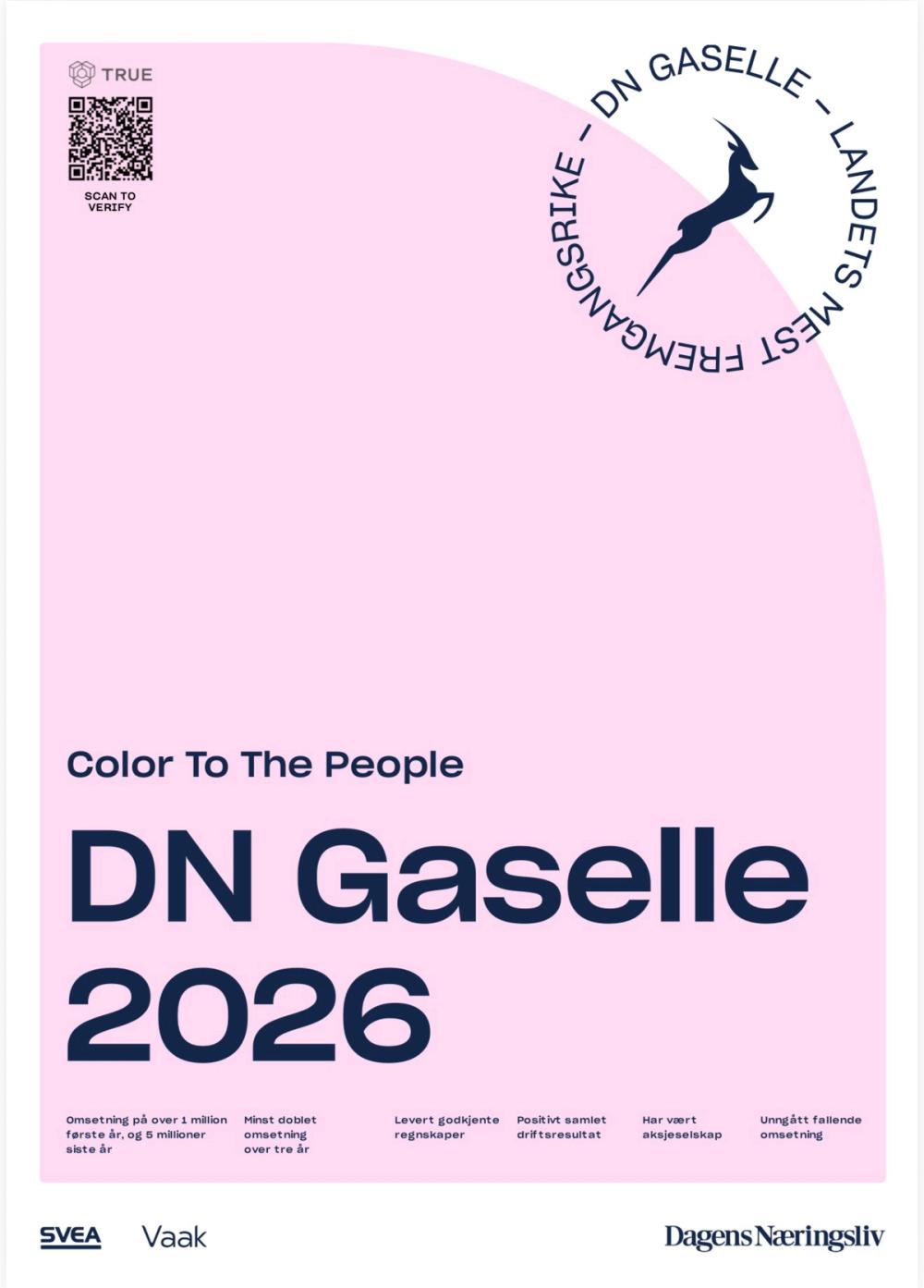 Nangi er blitt DN Gaselle 2026 for tredje året på rad