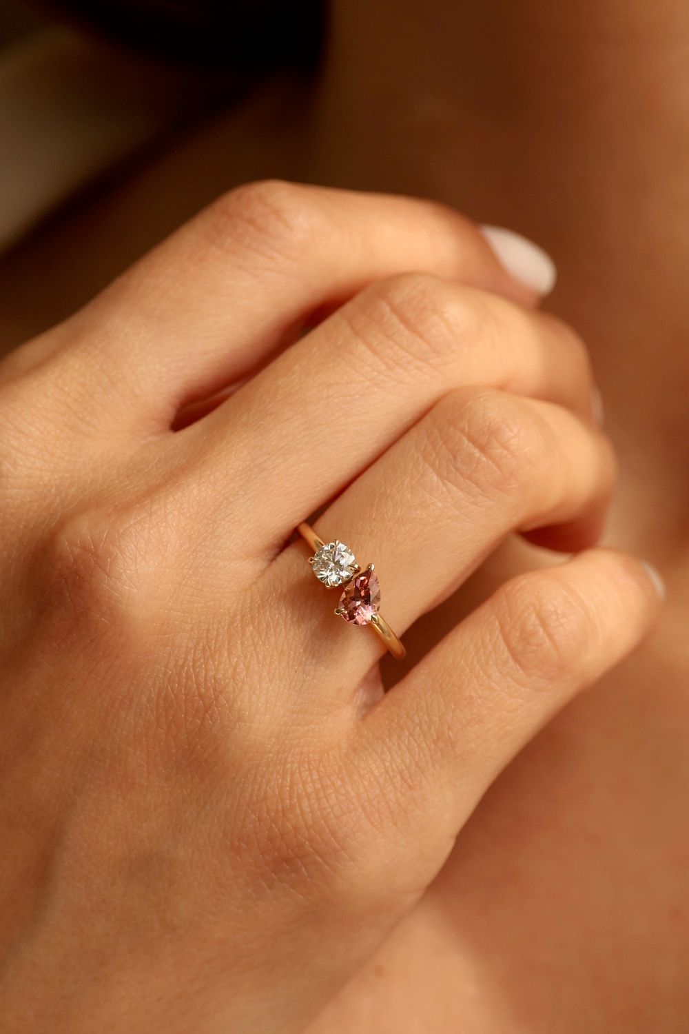 Toi Et Moi turmalin ring