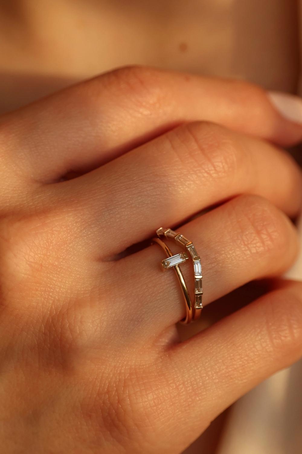 Lab-Grown diamond ring