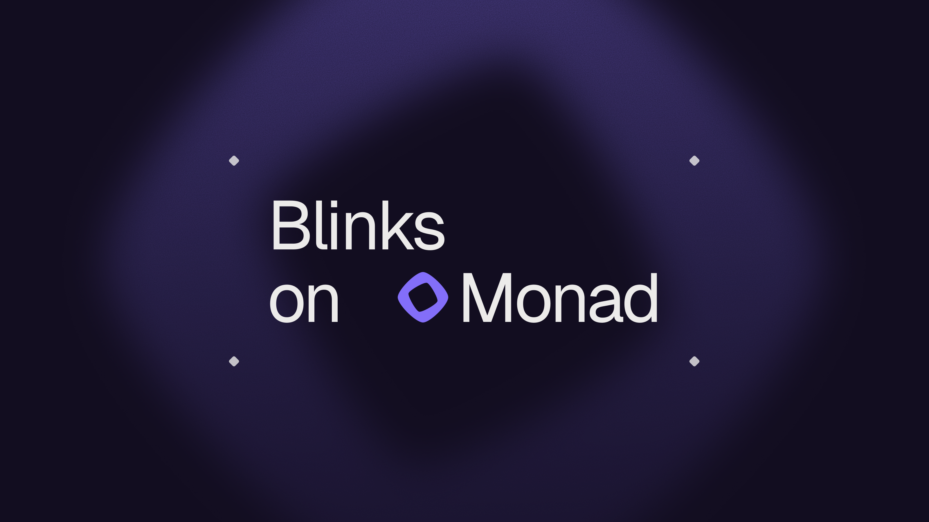 Blinks are now on Monad