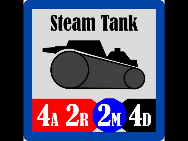 Iron Infantry "Steam Tank"piece