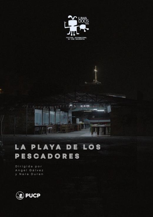 Afiche de La Playa de Los Pescadores
