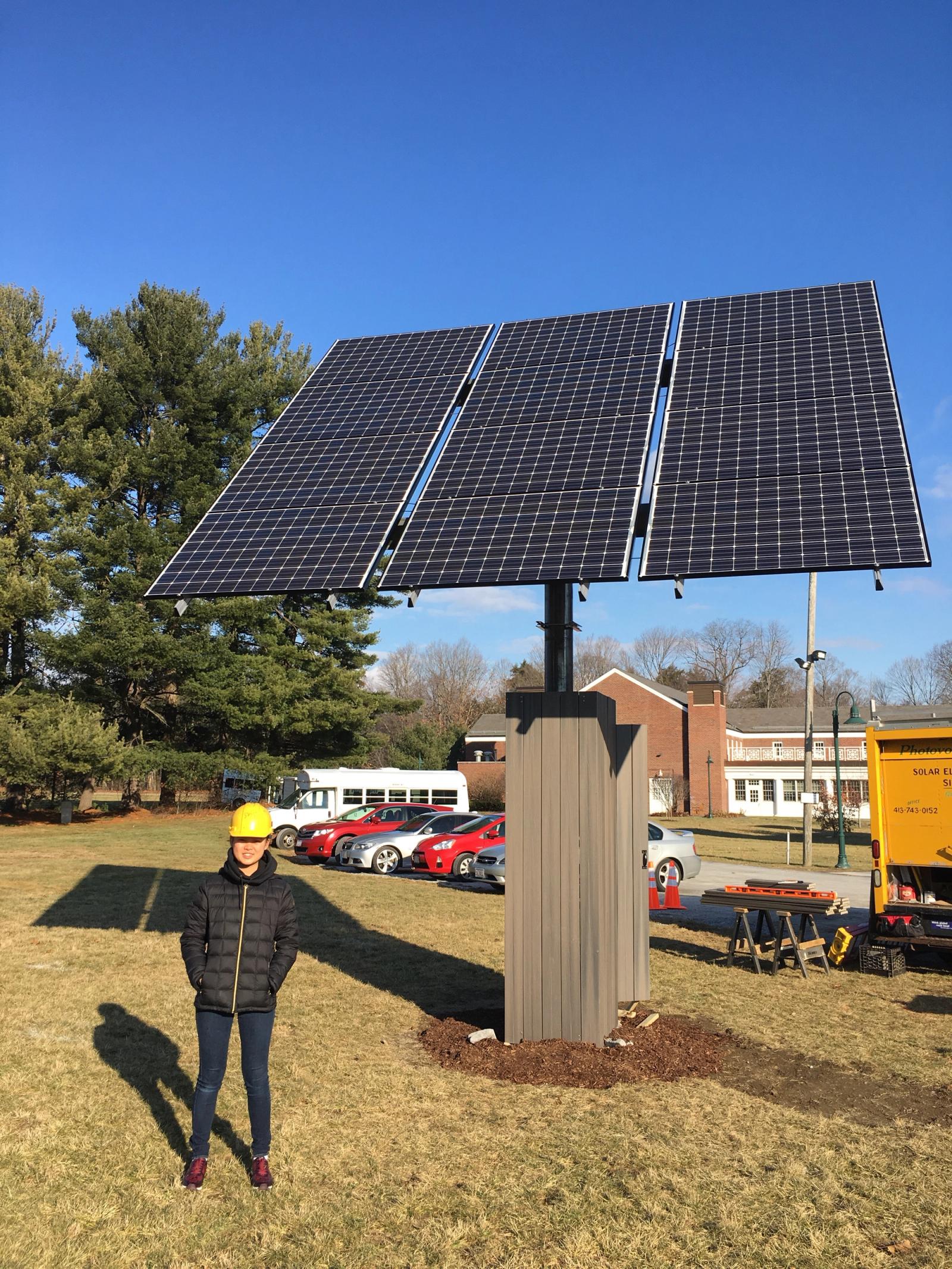 Vivian ’18 brings solar energy to MHS | Miss Hall’s School