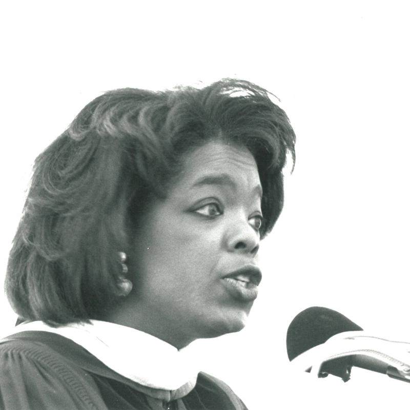 Miss Hall’s School 1990 Commencement Oprah Winfrey